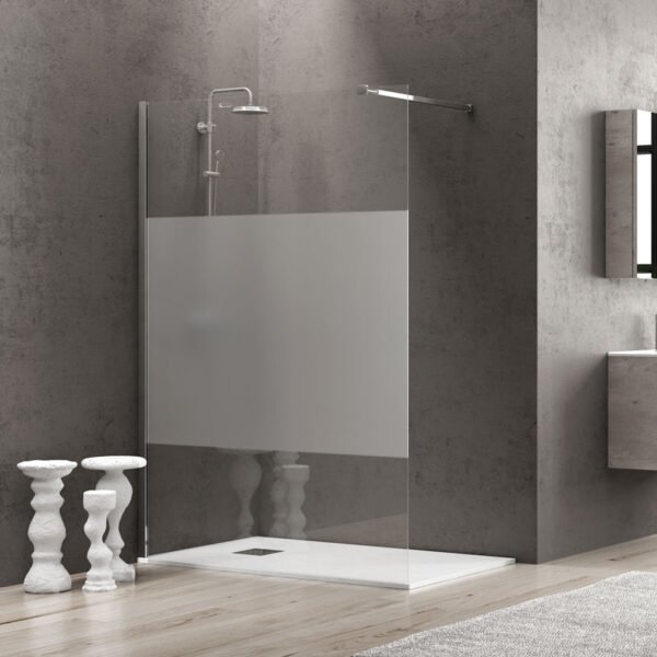 Falas 1 PF-601 700x1850 Cromo Serig. 6mm