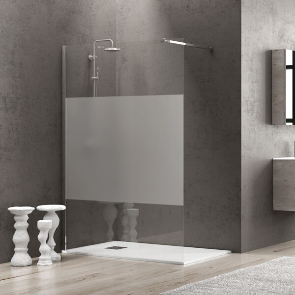 Falas 1 PF-601 800x1850 Cromo Serig. 6mm