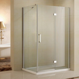 Kabinë dushi drejtkëndëshe Cromo në 500 (K-N01) Sinistra 160x80x195 me kristal transparent