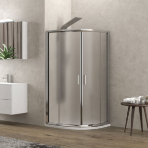 Kabinë dushi gjysmërrethore N Flora 200 KSLP052 me kristal pëlhure 5.5 mm