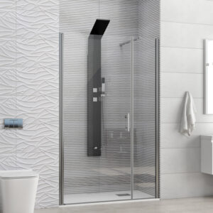 Kabinë dushi mur më mur S-5 Alto 1750x2000 Cromo me ngjyrë transparente 6 mm (90 e qëndrueshme)