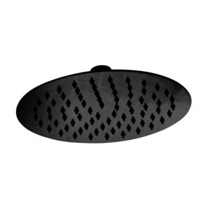 Kokë Dushi H13801 S/S 304 E Zezë Mat Ø200