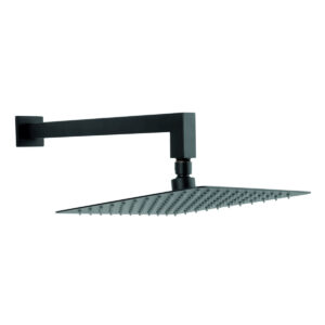 Kokë Dushi me Krah Tubular e Zezë NPT14BL