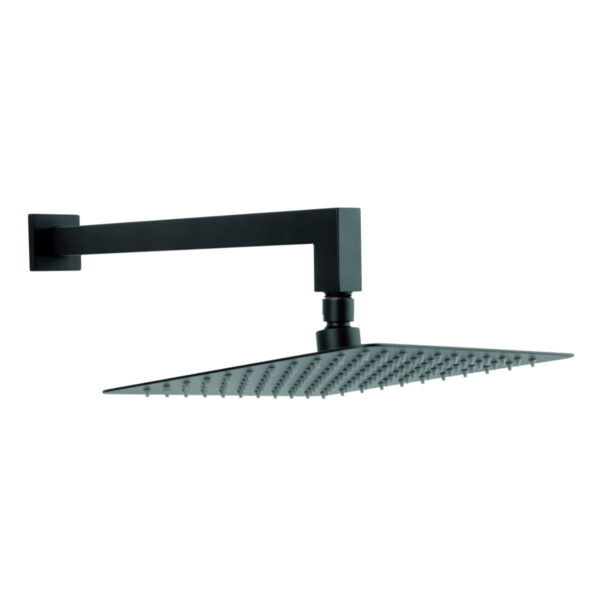 Kokë Dushi me Krah Tubular e Zezë NPT14BL Kokë Dushi me Krah Tubular e Zezë NPT14BL