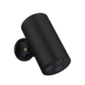 Kokë dushi H3450231 Nero Ø80