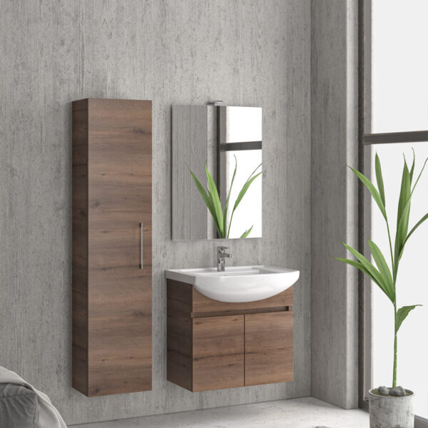 Kolonë Elsa e Re 35x27x160cm Ngjyrë Kafe 8702 - 5206836600004 Kolonë Elsa e Re 35x27x160cm Ngjyrë Kafe 8702 - 5206836600004