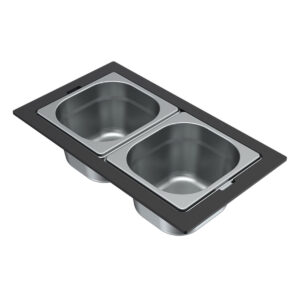 Kornizë Sintetike për Tas 1/6 KF012100IN Inox