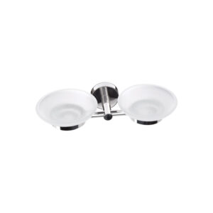 Kosh sapuni i dyfishtë 1833 Chrome Uno