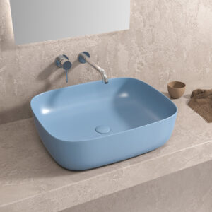 Lavaman Vetëqëndrues LT 2143-MBL Azzurro Opaco 490x395x150mm
