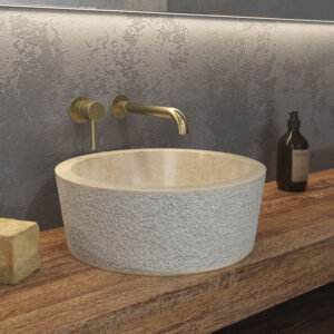 Lavaman Vetëqëndrues Timur LBP Cream Ø400x150 mm