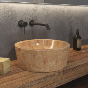 Lavaman Vetëqëndrues Timur LBP Rosso Ø400x150 mm