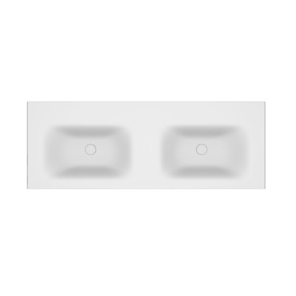 Lavaman mobiljesh 120V2 Eloise me dy tasa 1200x460x160mm ME VRIMË RUSBETI