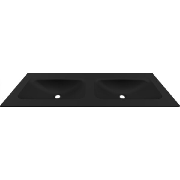 Lavaman mobiljesh Anim 120 NERO me dy tasa 1205x465x123 mm
