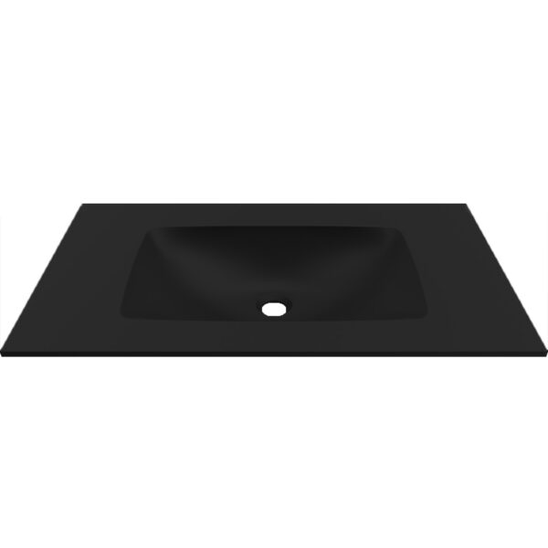 Lavaman mobiljesh Deciso 100 NERO 1005x460x123mm PA VRIMË RUBINË