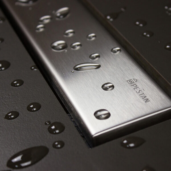 Linja Confluo Frameless 850 çelik inox Linja Confluo Frameless 850 çelik inox