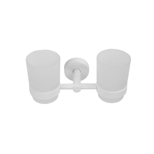 Mbajtëse Gote e Dyfishtë 185566 E Bardhë Matt Uno