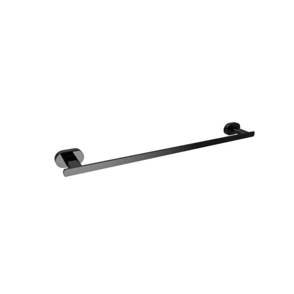 Mbajtëse Peshqirësh 75024 E Zezë Mat 61 CM Ovale e Re