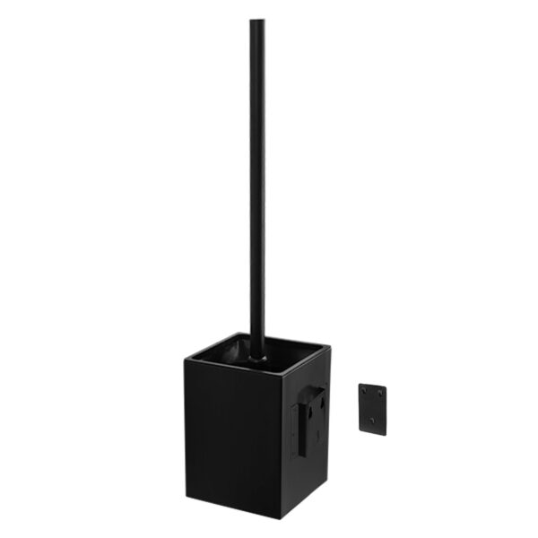 Mbajtëse furçash për varje në mur 877755 Nero Opaco Neo