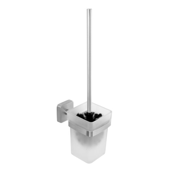 Mbajtëse furçash për varje në mur prej xhami 470199 Satine Quattro