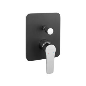 Mikser Dushi me 4 Kahje BDR7PBLC Adore me Krom të Zi