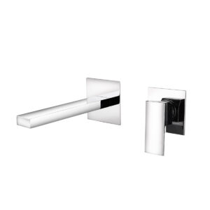 Mikser lavamani për mur E02FAQ382-2 Chrome Delos