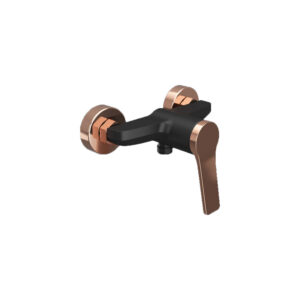 Miscelatore vasca WNX338073PA-RG Nero Rose Gold Andare