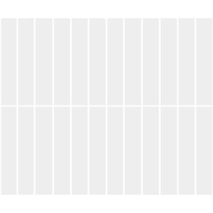 Mozaik Kit-Kat G1151 i Bardhë me Shkëlqim 29x30