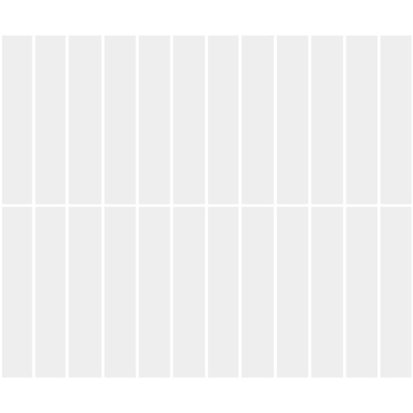 Mozaik Kit-Kat G1151 i Bardhë me Shkëlqim 29x30