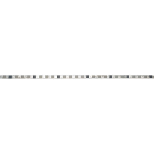 Mozaik me Shkëlqim Profili Gri 1x0