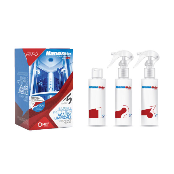 Nano-Lëkurë (Pro-3 copë) Për Xham Dushi Nano-Lëkurë (Pro-3 copë) Për Xham Dushi