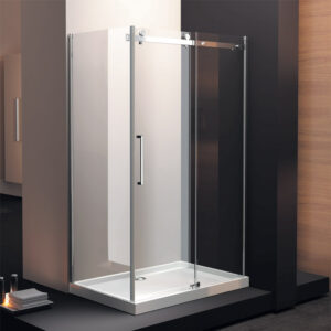 Ndezur vazhdimisht (K-N01S-1) 80x195 Clear Chrome Nano