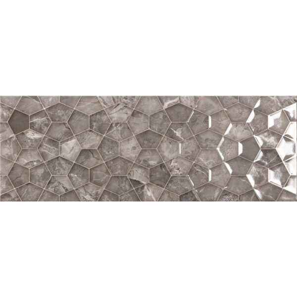 Pllakë Ariana Graphite Rlv 25x70