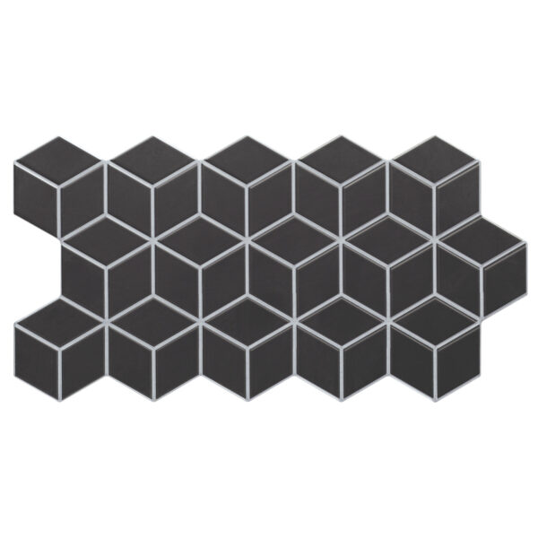 Pllakë Rombi e Zezë 26.5x51 Pllakë Rombi e Zezë 26.5x51