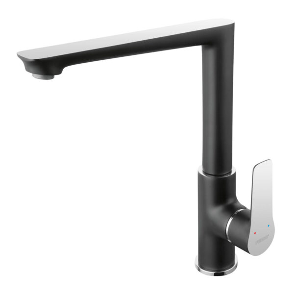 Rubinet Përzierës Kuzhine BDR4BLC-12 1/2" i Zi Krom Adore