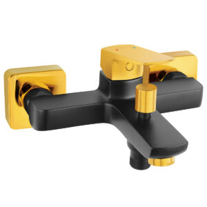 Rubinet Përzierjeje për Vaskë BVI1VLblG E Zezë-Artë Vitto Verdeline