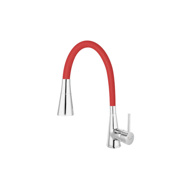 Rubinet për përzierjen e kuzhinës BZA42R-12 1/2" i kuq Zumba II