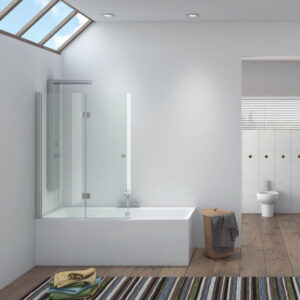 S-7 Vasca 700x1400 Cromo Trasp. 6 mm