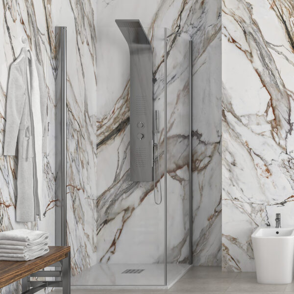 S-28f Alto Steady 120(115-117.5)x2000 Krom Transparent. 6 mm