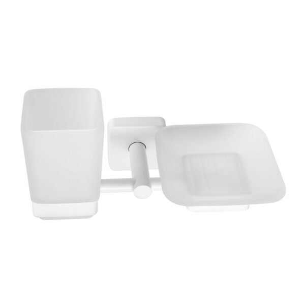 Sapun i Dyfishtë dhe Gotë 485366 Bianco Opaco Quattro Sapun i Dyfishtë dhe Gotë 485366 Bianco Opaco Quattro