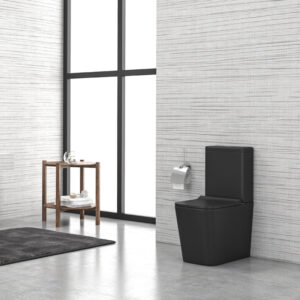 Set Mbulesë për Depozitën e Tualetit LP Lt-2175A-Rmb Btw E zezë Mat Ios