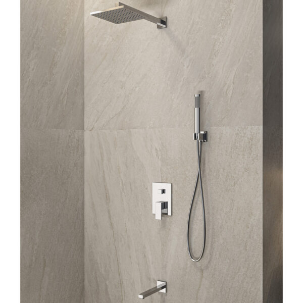Set Rubineti për Mur Cft205 Chrome Delos