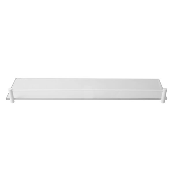 Shelf Clear 064466 Bianco Opaco 40 CM Mansole