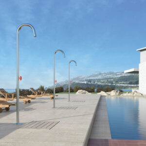 Shtyllë dushi me kolonë për jashtë