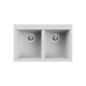 Sink Quadra 350 Bianco Titano 68