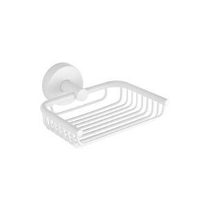 Tel për shportën e sapunit 130366 E bardhë mat 13 cm Uno