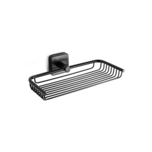 Tel për shportën e sapunit 430455 E zezë mat 23 cm Quattro