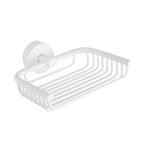 Tela kosh sapuni 230366 Bianco Opaco 13 Cm Moderno