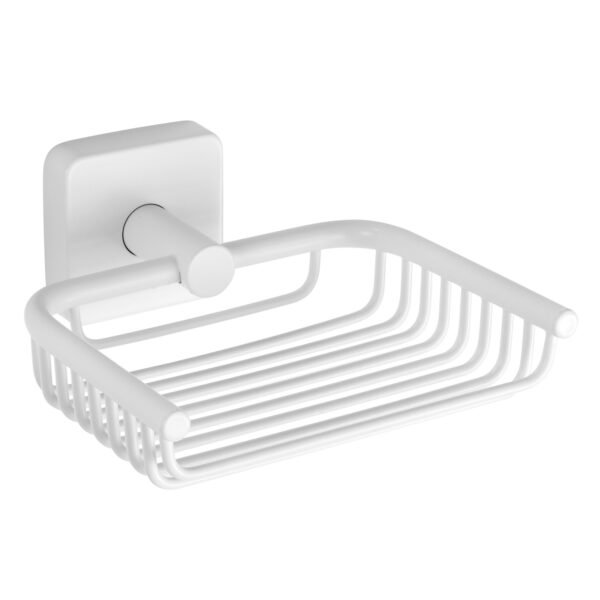 Tela kosh sapuni 430366 Bianco Opaco 13 Cm Quattro