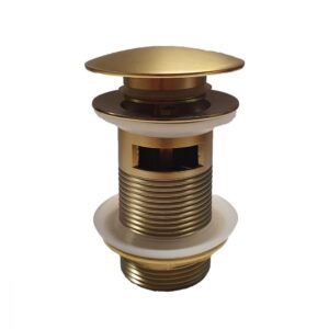 Valvul prej bronzi D101 PVD Mbushje prej ari Mbulesë prej bronzi Klikim Klak