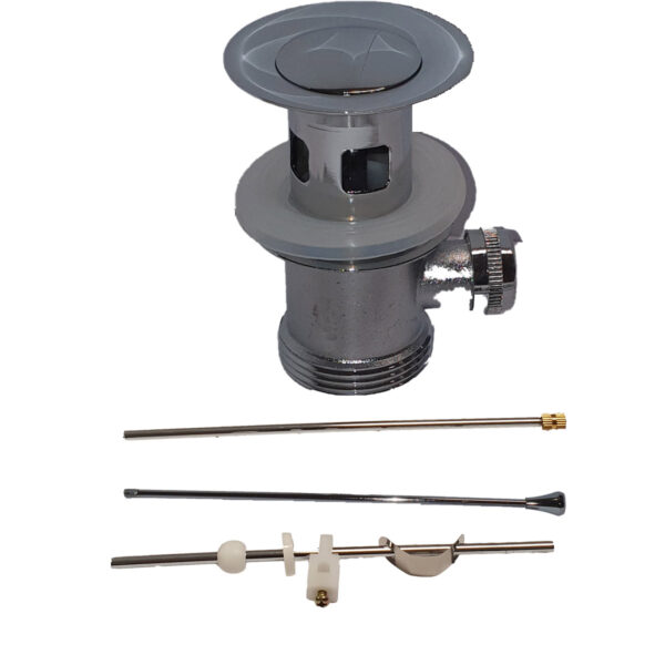 Valvul prej bronzi D144 Inox Saten me Tel dhe Mbulesë prej bronzi Mbushëse